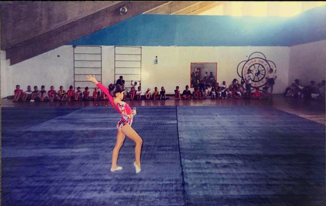 Ana Morales practiced gymnastics from age 6 through 15_WriteroftheMonthBlog