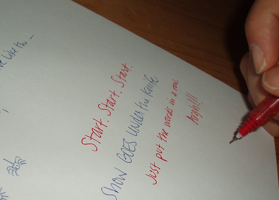 Written notes to stop procrastinating Written notes to stop procrastinating