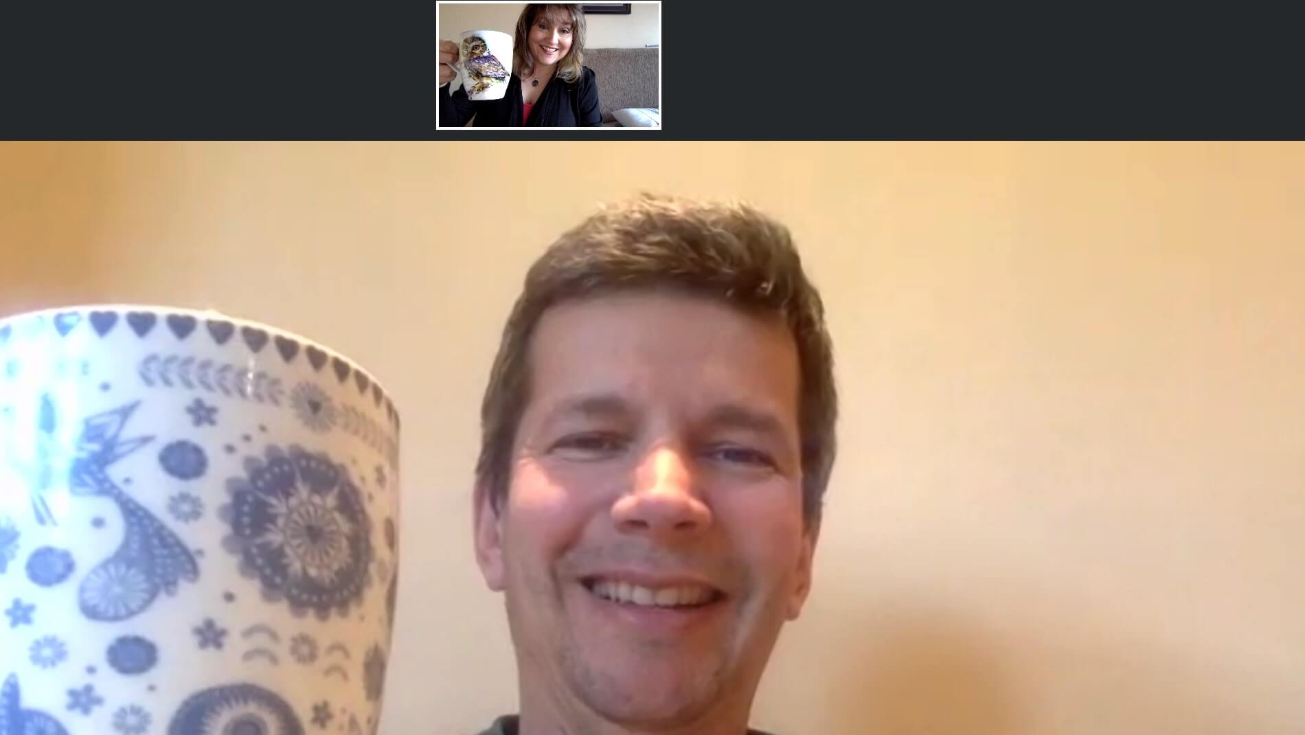 Francois Client Remote Video Call Client Tea_with Writer Jenn Upton_Blog